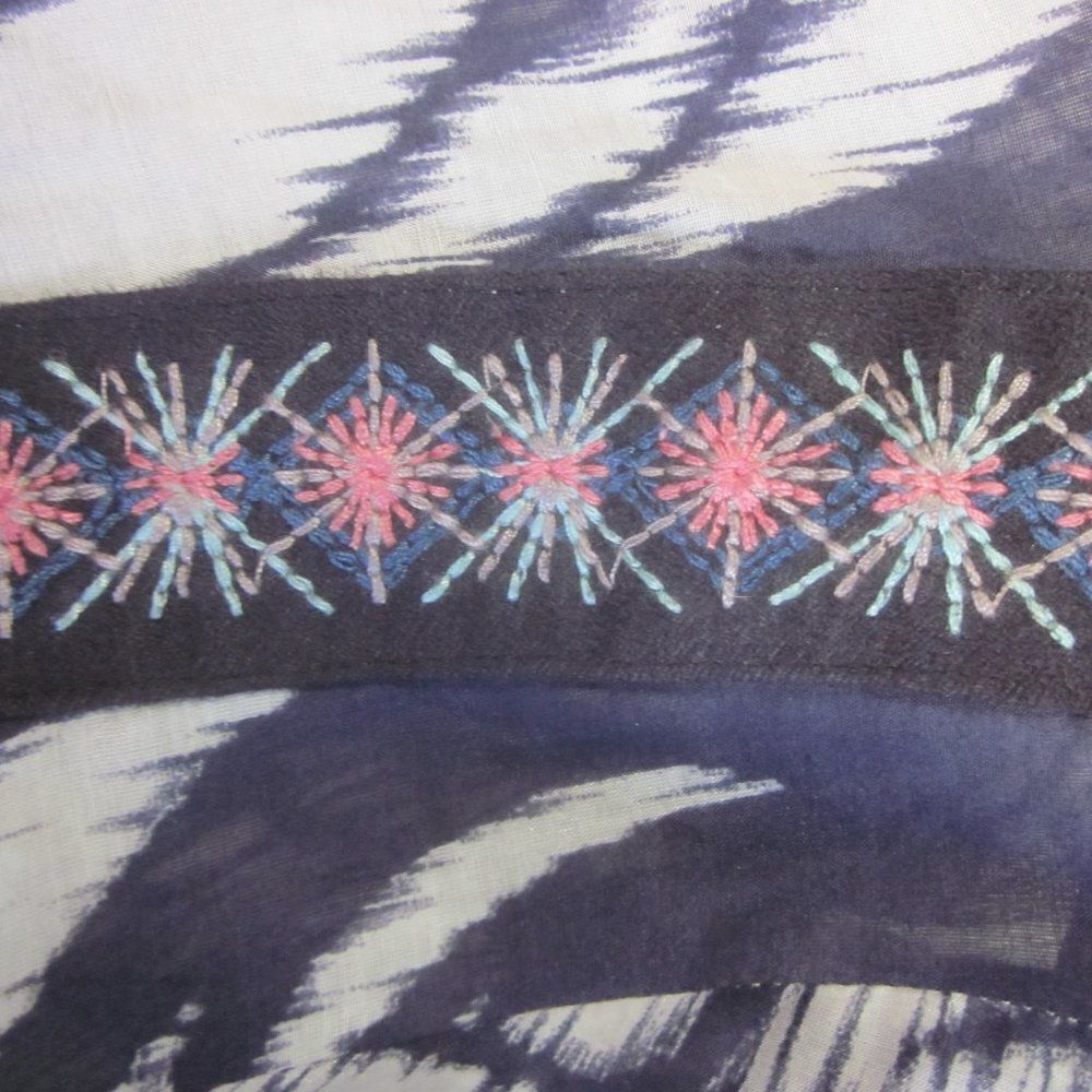 Custo Barcelona Size 3 Lightweight Tunic Mini Dress Swim Coverup Women Size M L - Picture 9 of 14